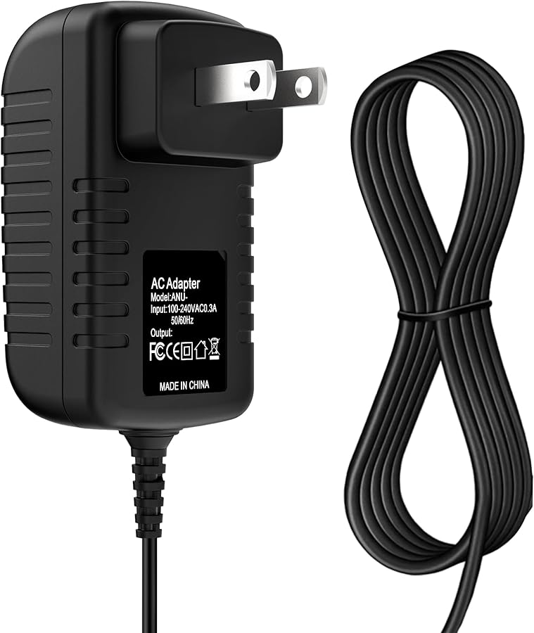 PK Power 24W 12V 2A AC Adapter for Model KPC 024F with 4 Pin DIN Connector - Image 1